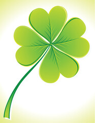 Fototapeta premium abstract st patricks day card vector illustration