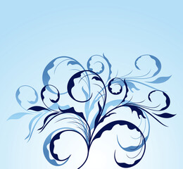 Illustration the retro vintage element for design - vector