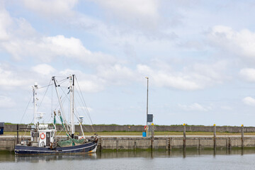 Fishing boats at the quay in Havneby, Rømø, Denmark