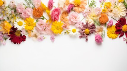 a wallpaper with beautiful flowers, ideal even for a postcard