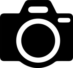 Photo camera vector icon. Simple isolated sign. Picture photo logo vector icon.