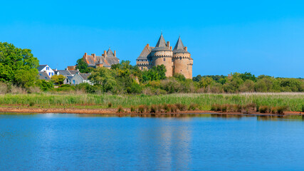Suscinio castle in Morbihan, Brittany, France