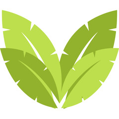 Green Leaf Vector-05