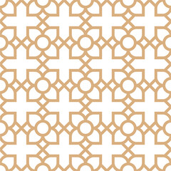 A seamless geometric Arabic pattern