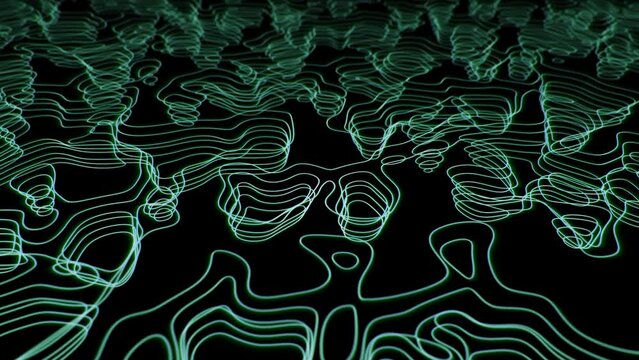 Wave gradient line moving abstract background. Wavy style abstract liquid background.