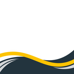 Elegant Curve Footer