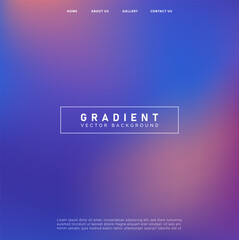 Abstract gradient mesh colorful background