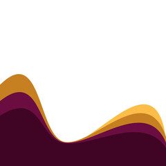 Elegant Curve Footer