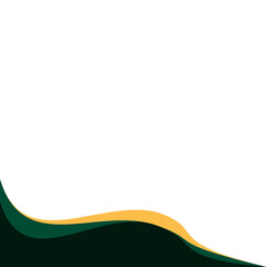 Elegant Curve Footer