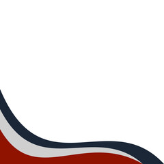 Elegant Curve Footer