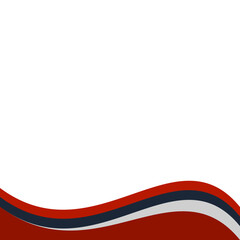 Elegant Curve Footer