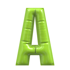 Number With Font 3D Render