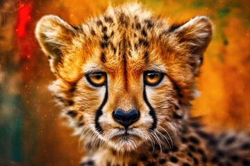 Obraz na płótnie Canvas Irresistibly cute wildlife. Generative AI