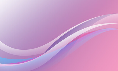 pink purple color curves waves with gradient abstract background