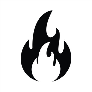 recommend clip art: Fire flat icon, flames, flame of various shapes, bonfire. Fire icon sign and symbol. Vector illustration.