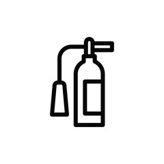 Fire Extinguisher icon vector design trendy