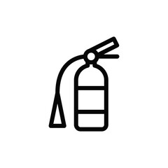Fire Extinguisher icon vector design trendy