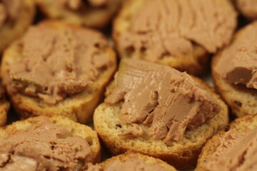 Toasts de foie gras