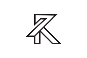 R7 logo design concept