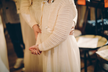 Obraz premium pray in church