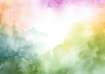 Hand painted abstract watercolor texture background