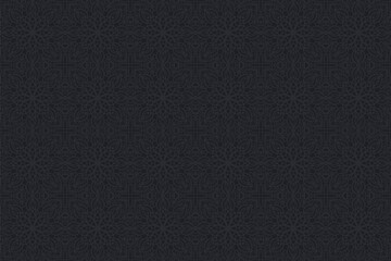 Dark luxury ornamental mandala design background