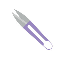 handmade workshop tools. sewing scissors.