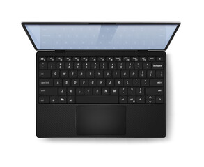 School laptop vector design. Computer and laptop technology device isolated background. Vector illustration educational elements. 