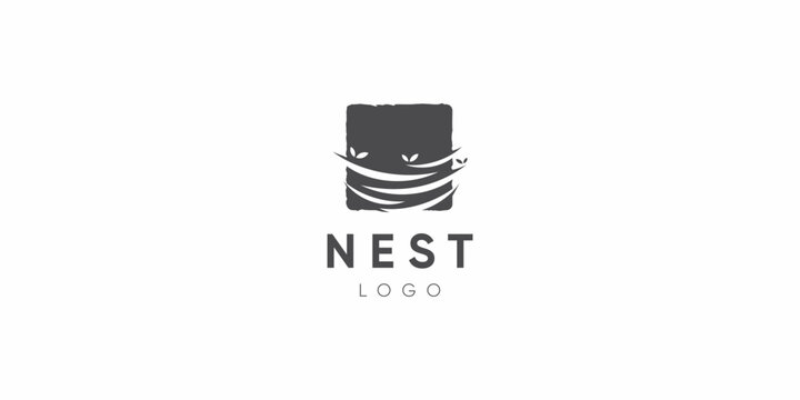 Nest Logo Design Inspiration. Icon Symbols Vector EPS 10.