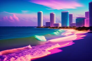 country skyline at sunset