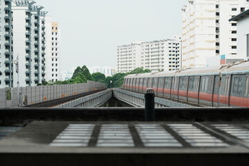 Fototapeta premium train on the station