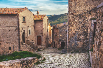 Santo Stefano di Sessanio - south Italy Abruzzo village