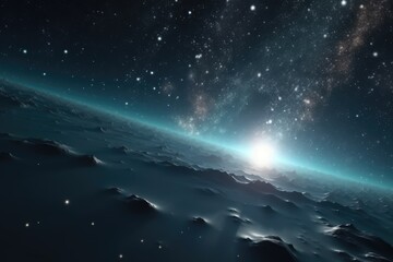 Fantasy universe space background