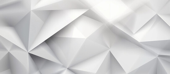 Fototapeta premium white abstract background with geometric patterns.