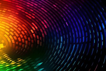 Obraz premium Rainbow futuristic modern background, colorful gradient wallpaper