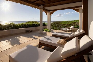 Fototapeta premium luxury resort hotel resort