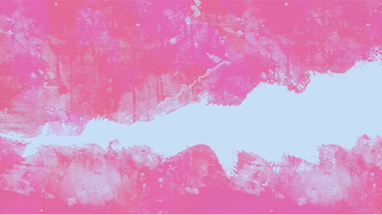 Abstract pink watercolor background.Hand painted watercolor. vector