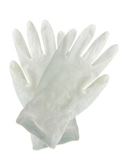 Fototapeta na wymiar Non-sterile medical gloves for use in hospitals