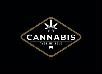 Vintage Cannabis Exclusive Logo Design