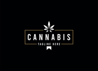 Vintage Cannabis Exclusive Logo Design