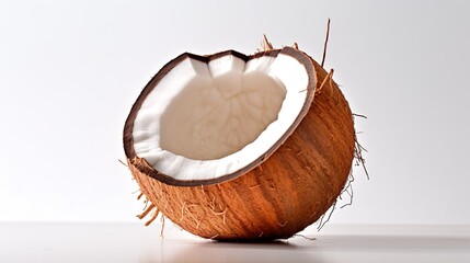 Kokosnus, Kokosnüsse, Frisches Obst, Gesund, Diät, Leben, Abnehmen, generative AI