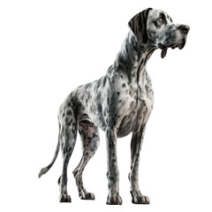 Great Danes dog isolated on white