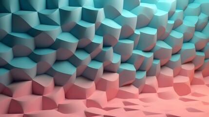 Pastel 3D Background