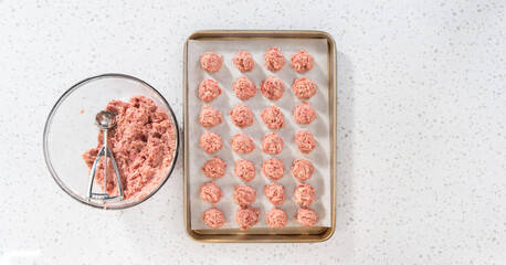 Oven Baked Meatballs