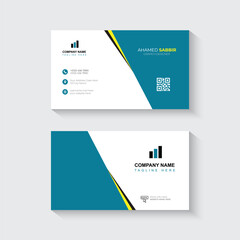 Modern and clean professional business card post