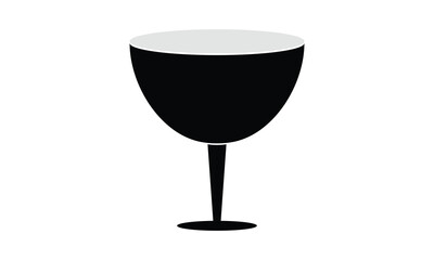 Simple Glass icon design vector template