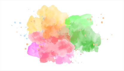 Art watercolor colorful ink.Painting brush stroke splatter splash splashing dirt artistic drawing. Paint on paper art brush and ink. Pastels nature soft light. Acrylic pastel beautiful soft smooth.