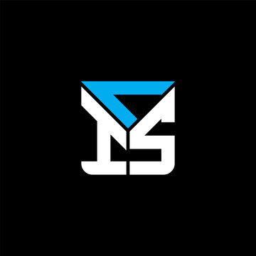 CIS letter logo abstract creative design. CIS unique design	