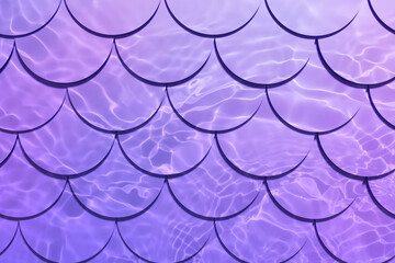 3d render of beautiful Mermaid fish scale background © World of AI