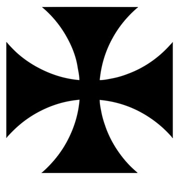 Cross icon. Christian symbol of christ